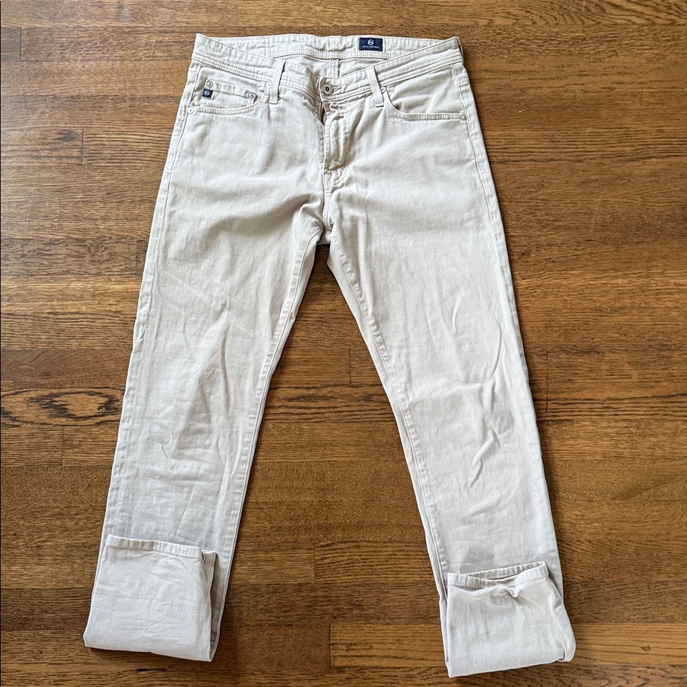 AG Adriano Goldschmied Tan Pants